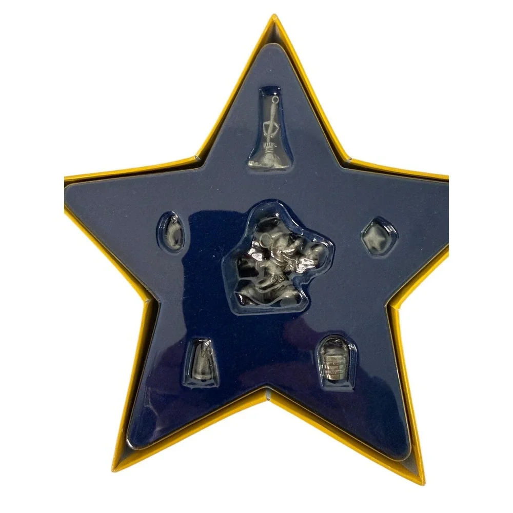 2001 HALLMARK KEEPSAKE DISNEY WALTS 100TH THE SORCERER'S APPRENTICE ORNAMENT SET